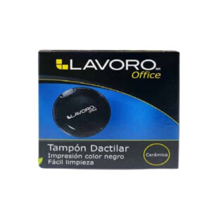 Tampón Dactilar Negro LAVORO