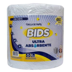 Toalla De Papel Ultra Absorbente BID'S