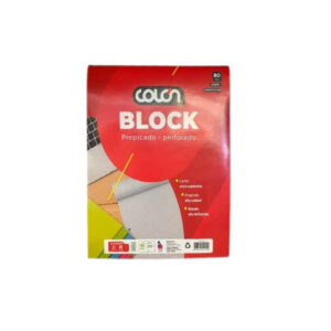 Block Prepicado Perforado Carta