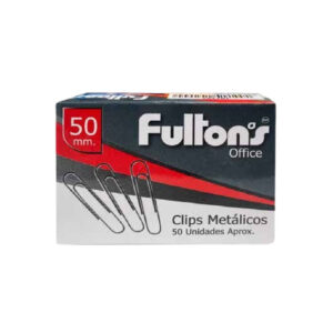 Clips Metálicos 50 mm FULTON´S